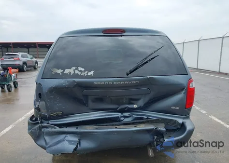 2001 Dodge Grand Caravan Es from USA, damaged, VIN 2B8GP54L91R314227
